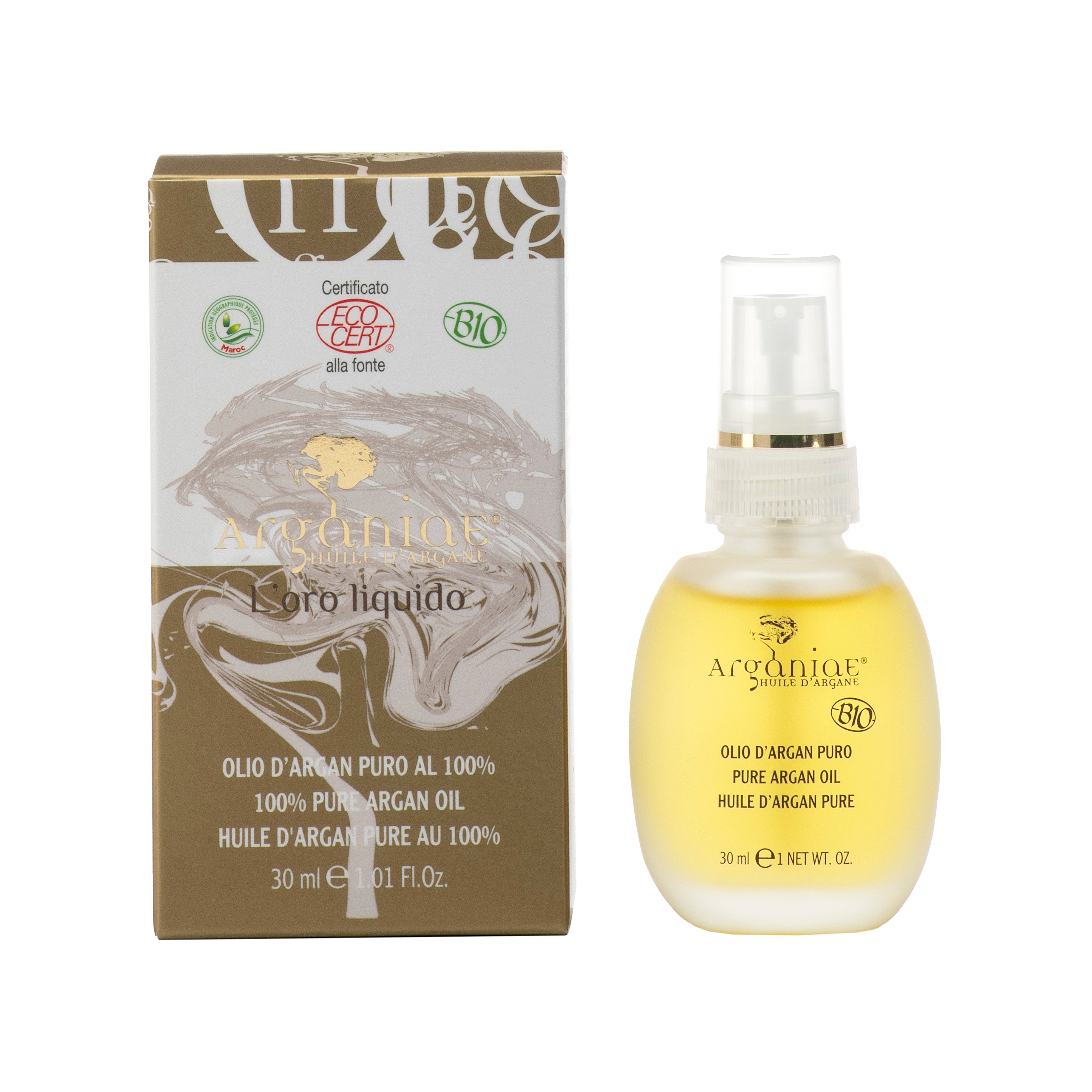 美容液 Arganiae100% Pure Argan Oil 100ml olio_di_argan_puro_30ml_argani