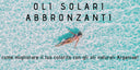 Oli solari abbronzanti: lo sprint per una pelle dorata in poco tempo
